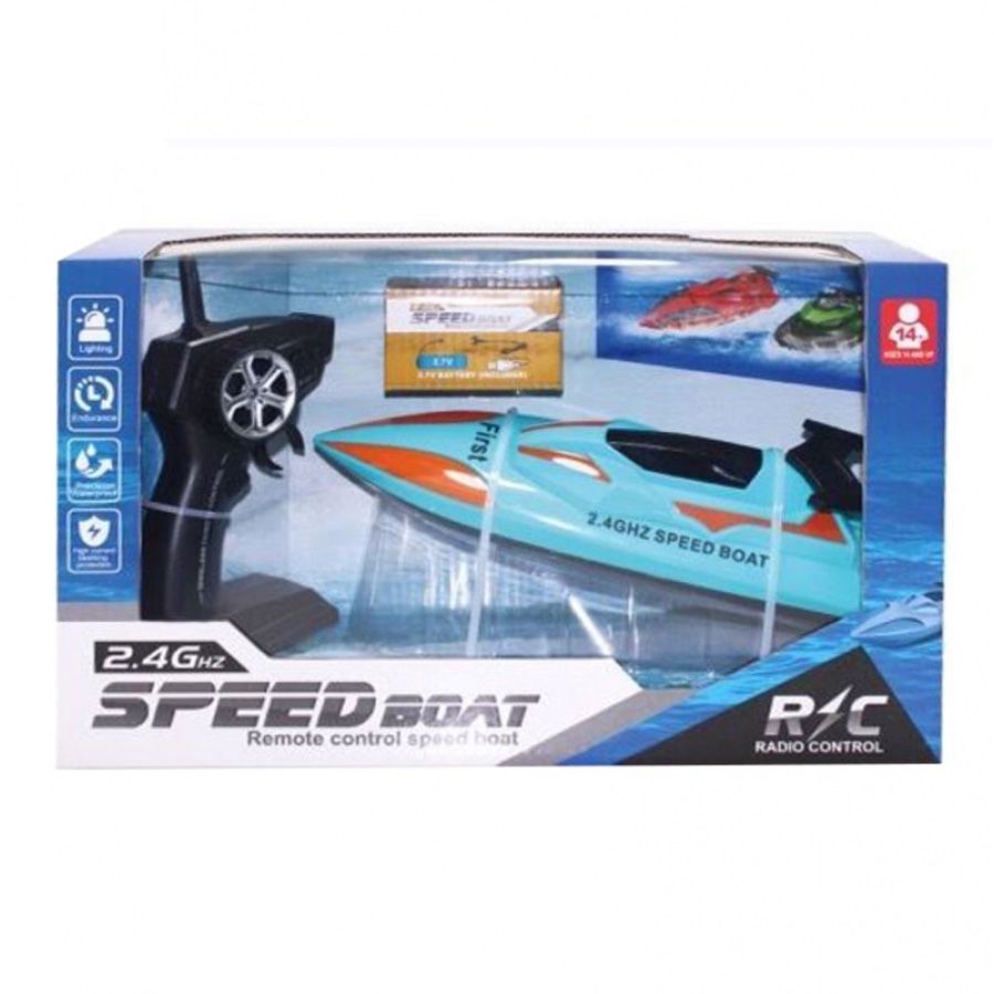Đồ chơi vận động: THUYỀN ĐIỀU KHIỂN TỪ XA SPEED BOAT 2.4GHz, 5ages+ No. 658-36-38