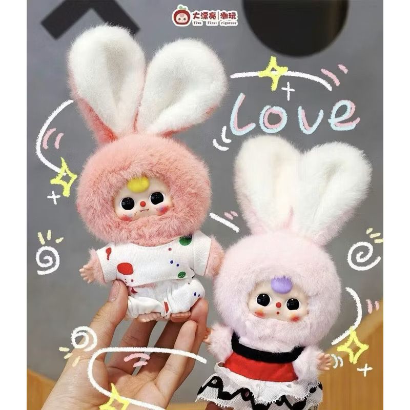 BLINDBOX BABY THREE ( bé 3 ) : Lẻ 1 box Baby Three Macaron Mini ( hàng có sẵn )