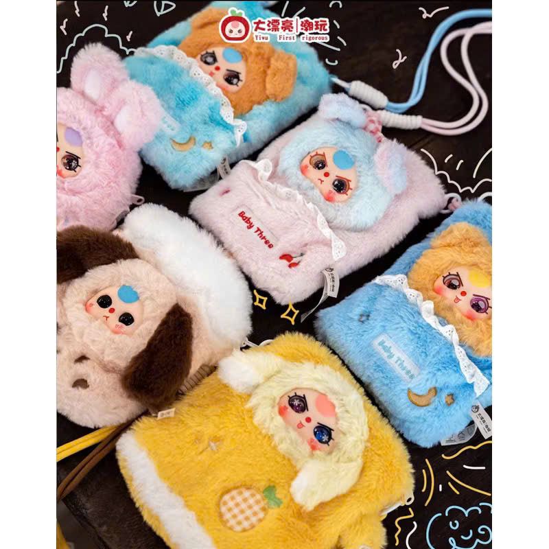 BLINDBOX BABY THREE ( bé 3 ) : Baby Three Túi đựng điện thoại ( hàng có sẵn )
