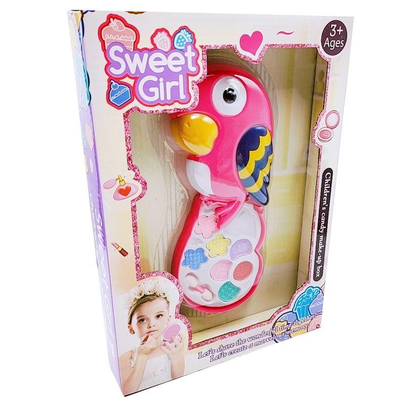 Đồ chơi hộp mỹ phẩm cho bé - Chú vẹt (6010-4)