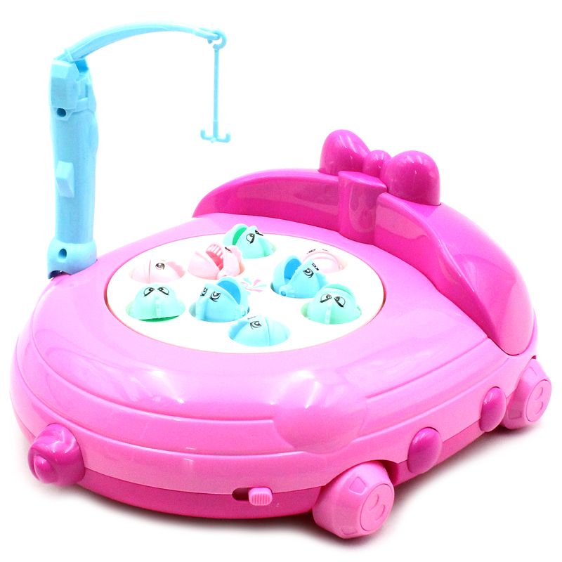 Bộ Câu Cá Hình Heo Con (Có đèn, nhạc) - 7684 (ZY904A)