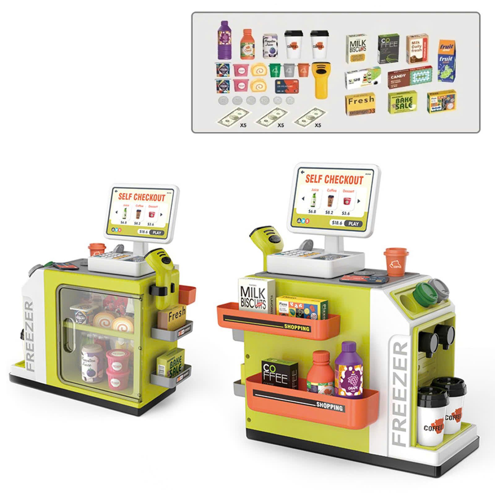 Đồ chơi nhập vai: Bộ quầy Siêu Thị Mini (Super Market), 37x21x41cm, 3ages+, No. 668-124