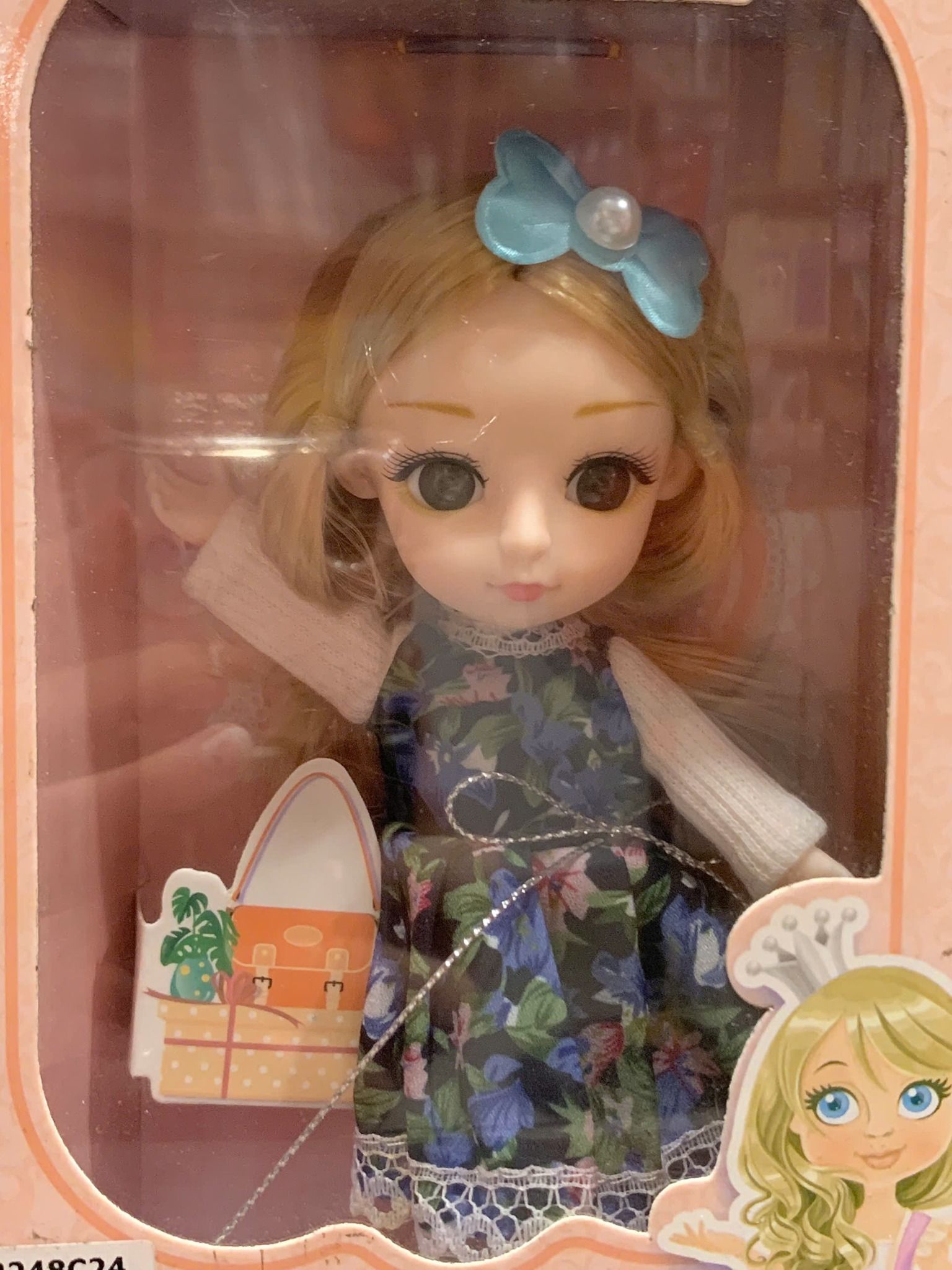 Đồ chơi nhập vai : Hộp búp bê baby 6C khớp (Sophia, Yilisa, Luoyite, Diana, Chris, Xindina), 3ages, No. 68073