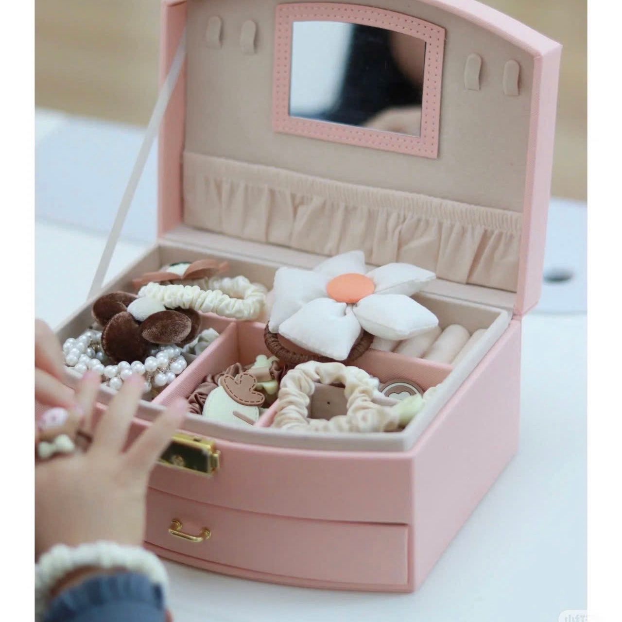 Đồ chơi nhập vai Hộp quà kẹp tóc (loại đặc biệt) dành cho bé gái siêu cute, đáng yêu, 5ages+, No. TS-39A