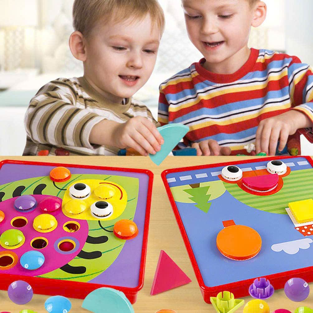 Đồ chơi vận động: Bộ nút cài ý tưởng (Button idea) giúp bé rèn luyện tập trung No. 22801,2,3,9