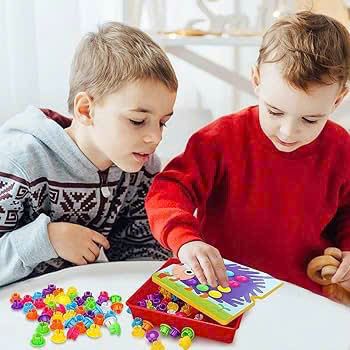 Đồ chơi vận động: Bộ nút cài ý tưởng (Button idea) giúp bé rèn luyện tập trung No. 22801,2,3,9