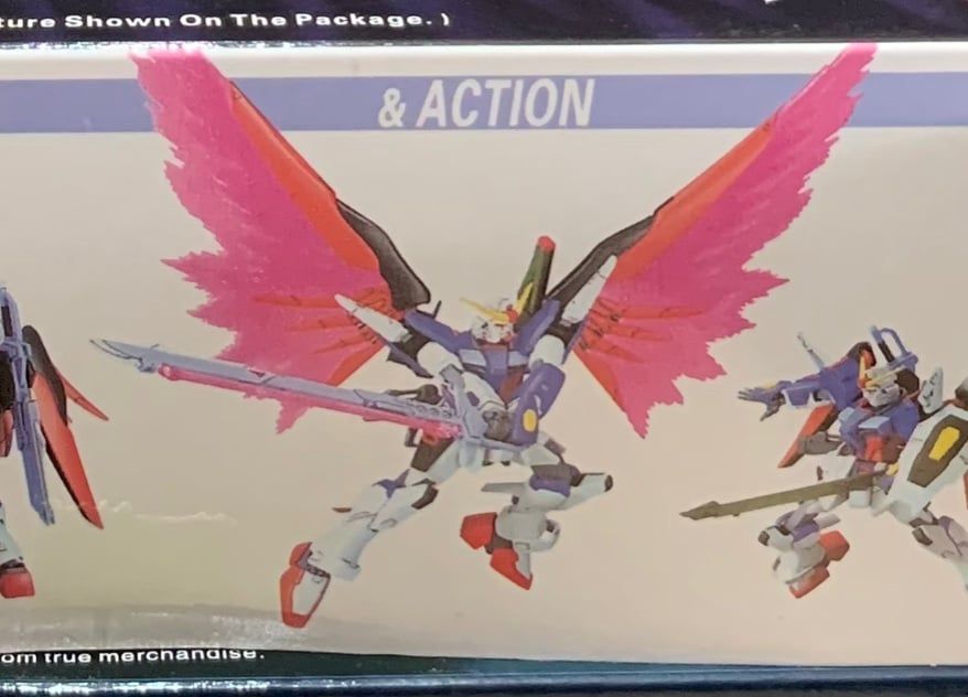 Mô hình lắp ghép xếp hình Gundam DESTINY 1/144 Scale model, +6ages, No. 36