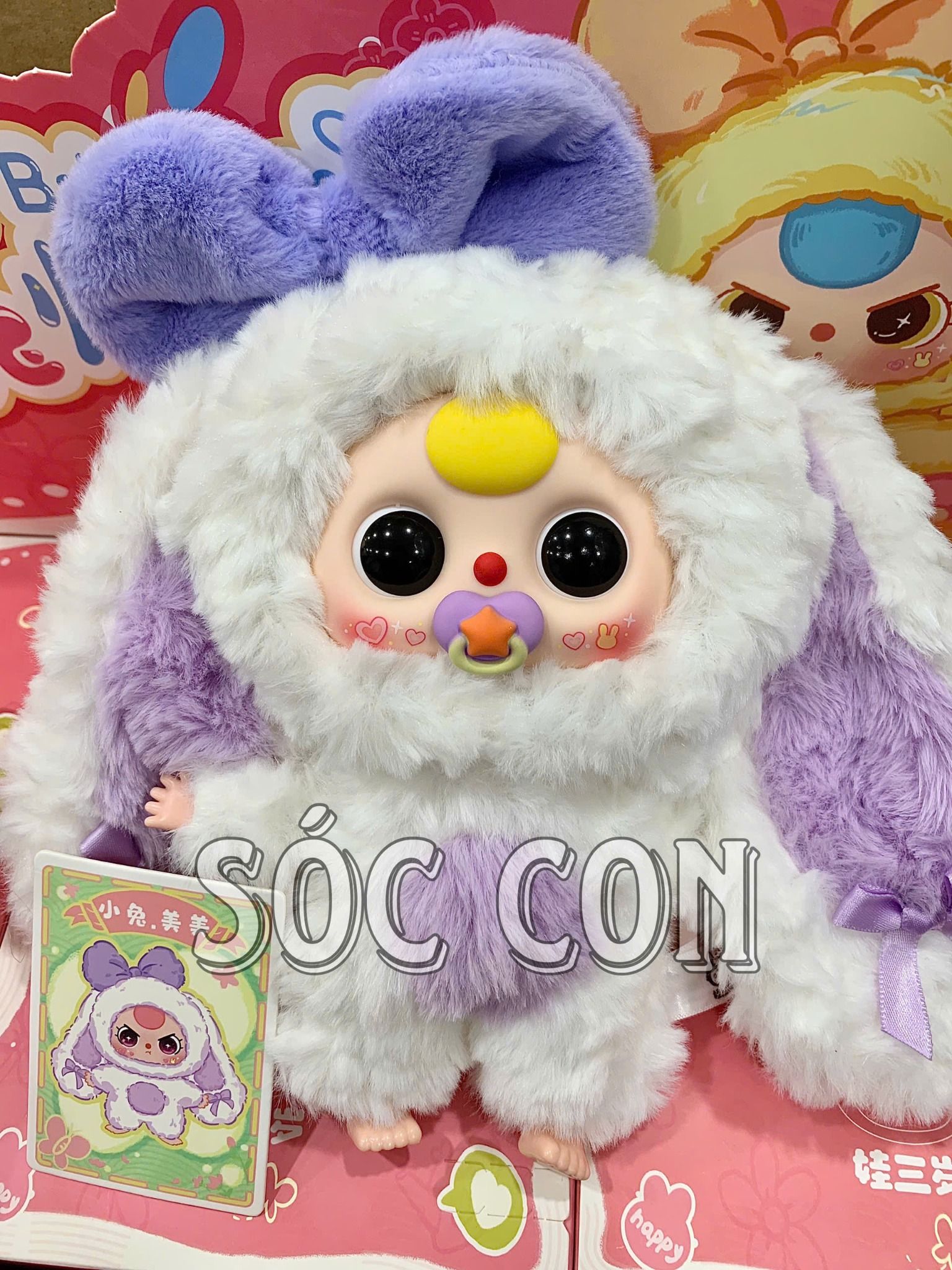 BLINDBOX BABY THREE ( bé 3 ) : Baby Three Bunny Return - Thỏ Trở Về ( hàng có sẵn )