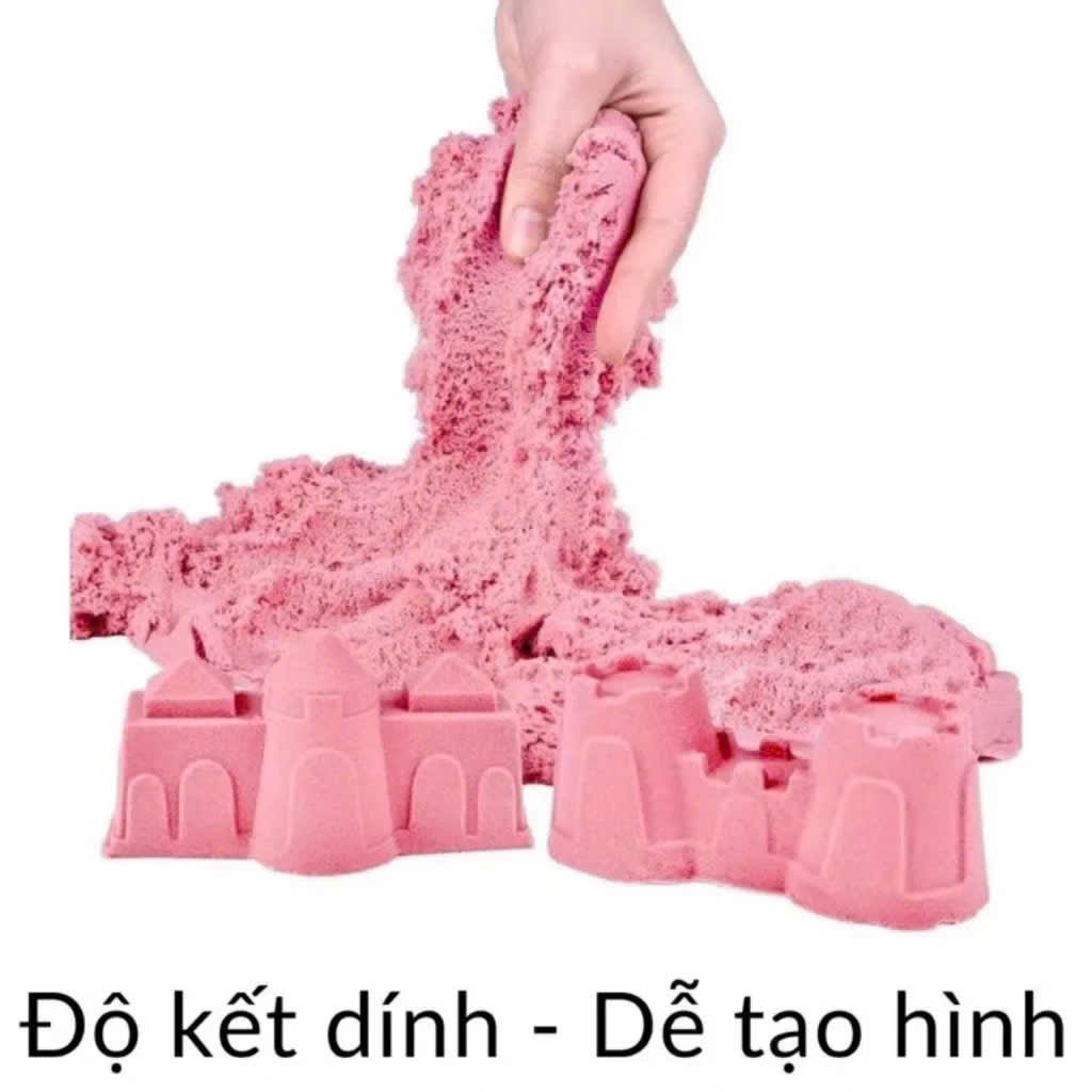 Đồ chơi vận động: Cát động lực (Dynamic Sand) mềm mại xây dựng thế giới riêng cho Bé, (loại 750g), 3ages+, No. DS-313