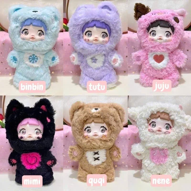 BLINDBOX NOMMI :Lẻ 1 box Nommi V1 ( hàng có sẵn )