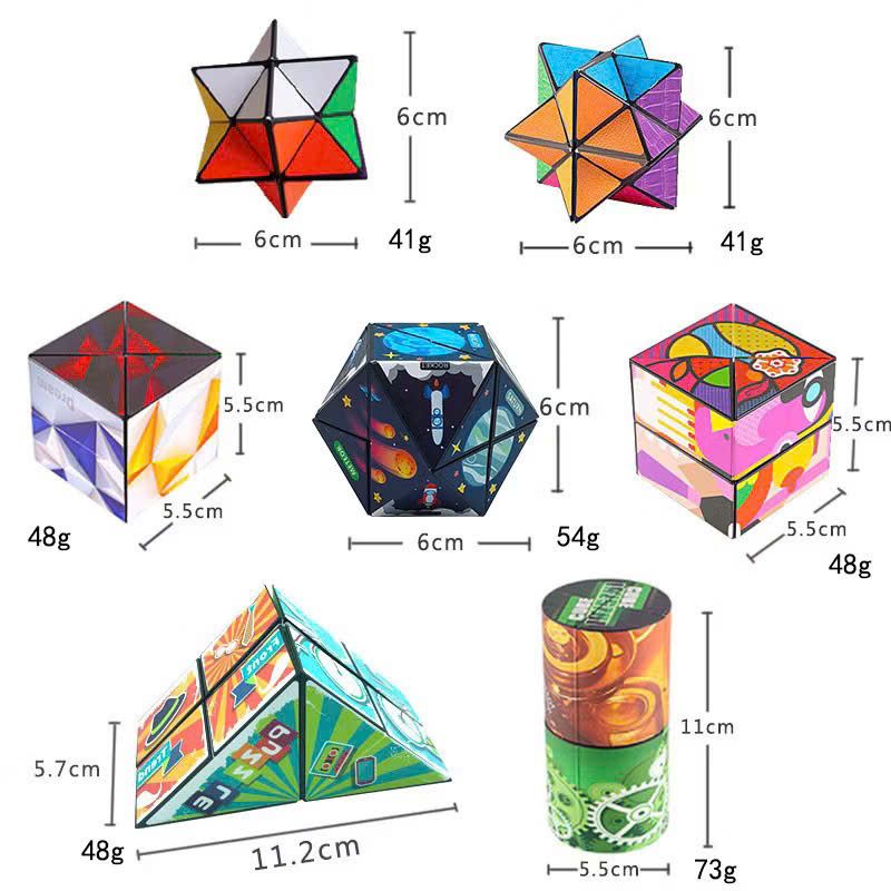 Rubik biến thể 3D - Khối rubik nhiều mẫu Magic Cube
