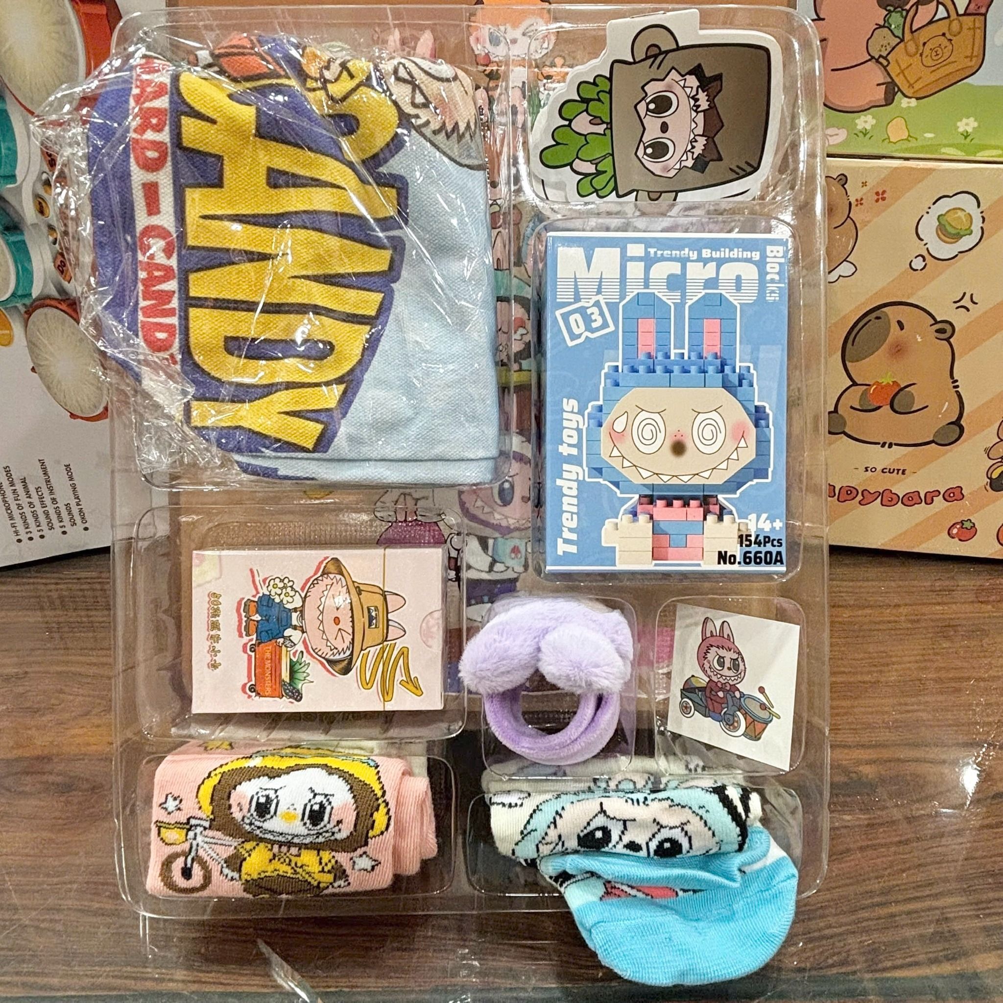 BLINDBOX : Bộ Quà Tặng Siêu Đáng Yêu Hình Labubu, No. JR11