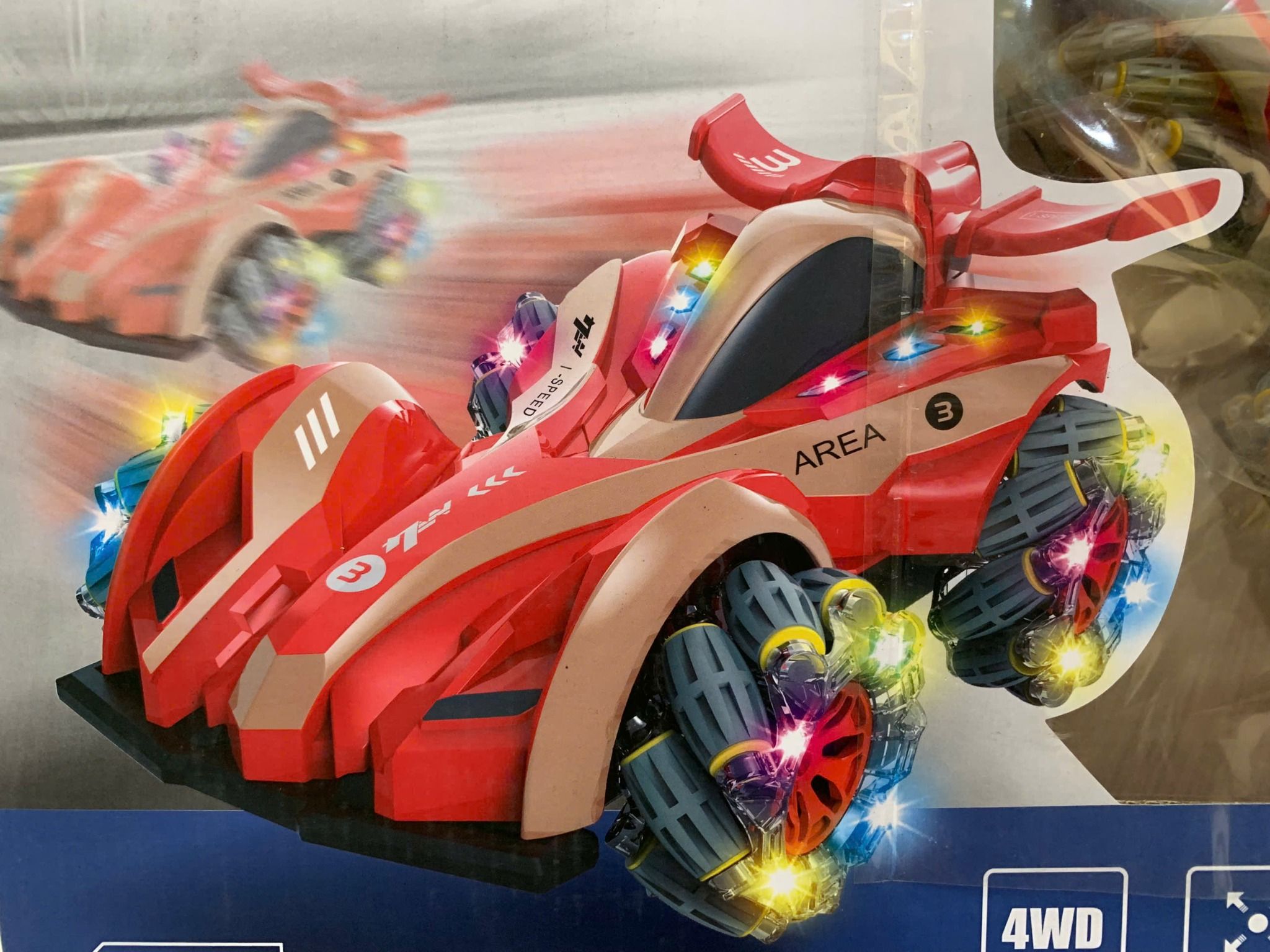 Xe điều khiển từ xa 4 bánh (Four-Wheel Drive - 4WD) No. 999G-57