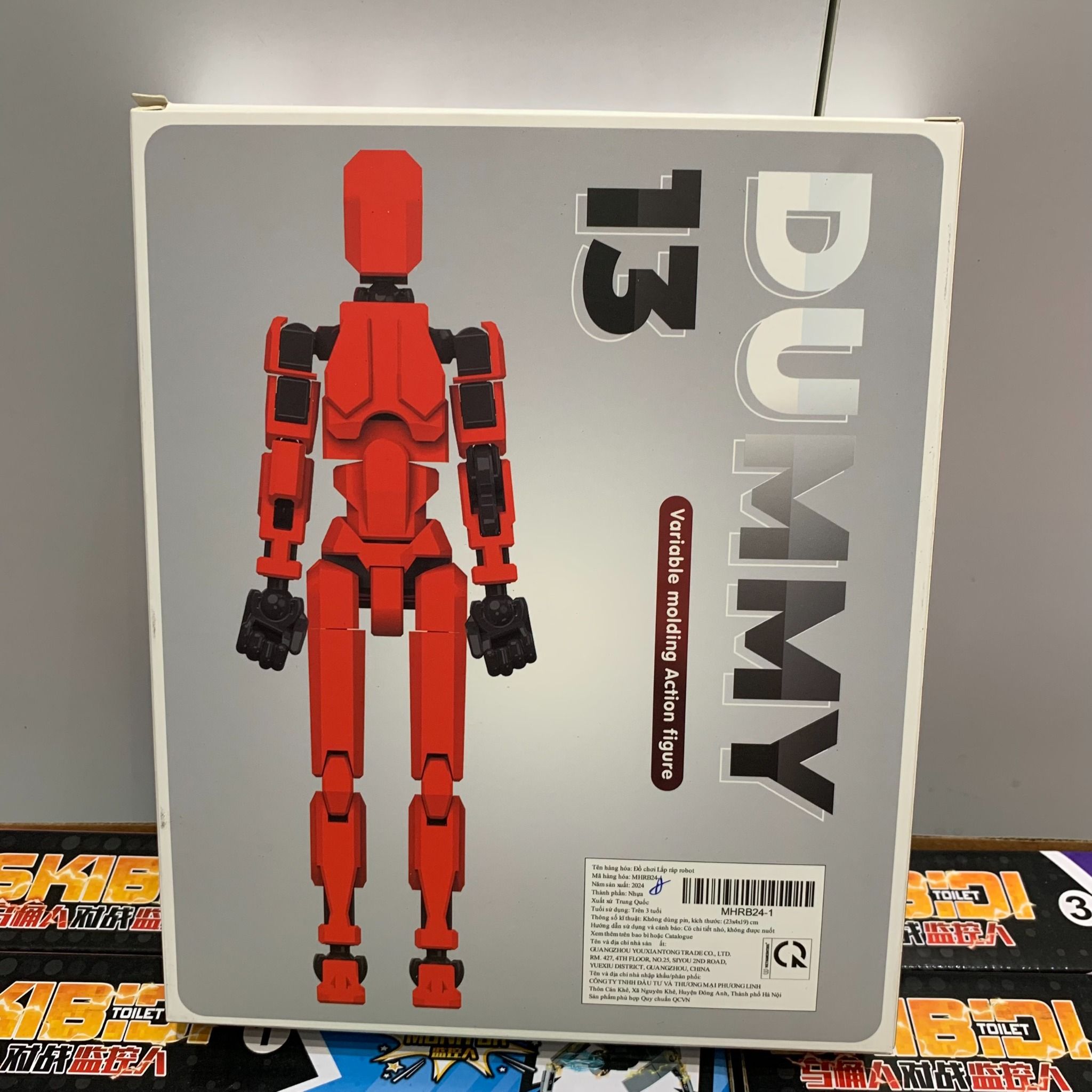 Đồ chơi lắp ghép: bộ xếp khối DUMMY 13 TITAN, +3ages, 63pcs, model MHRB24-1