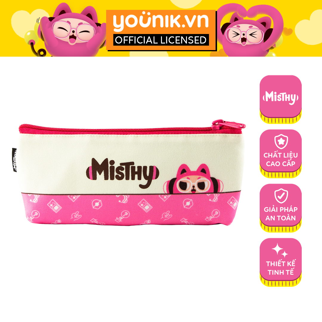 Bóp viết vải canvas Mihi Candy Crush