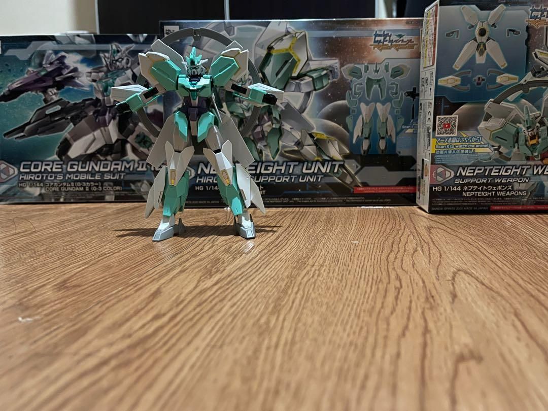 Mô hình lắp ráp Gundam 031A CORE II GUNDAM & NEPTEIGHT UNIT + SUPPORT WEAPONS UNIT