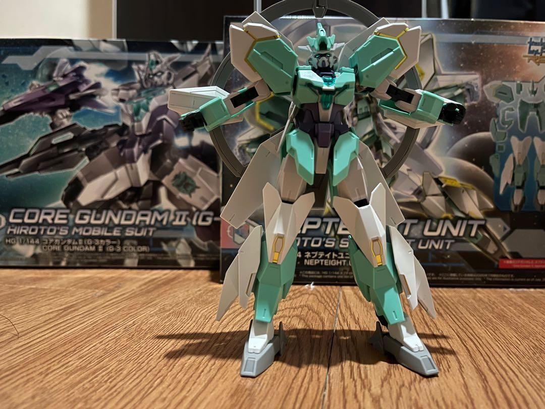 Mô hình lắp ráp Gundam 031A CORE II GUNDAM & NEPTEIGHT UNIT + SUPPORT WEAPONS UNIT