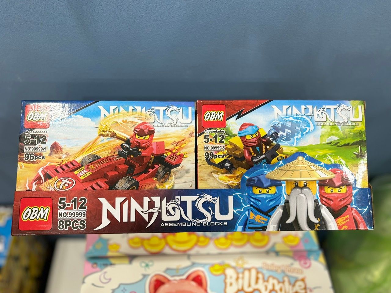 Đồ chơi lắp ghép NINJUTSU lắp ráp nhiều mẫu - 99999