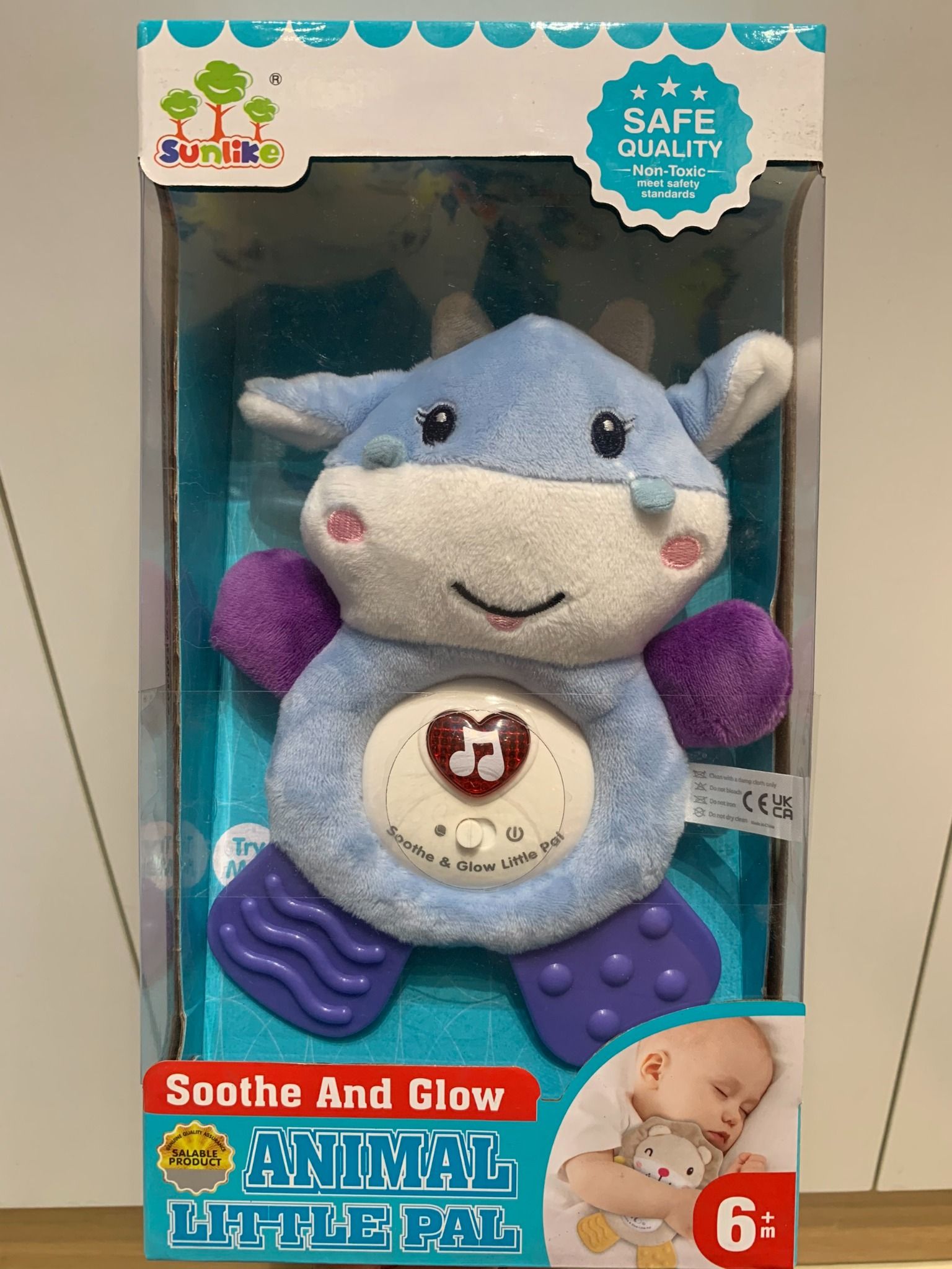 SUNLIKE BABY TOYS _ Gậm nướu cho bé (Animal laittle Pal) không độc hại (phù hợp cho bé trên 6 tháng tuổi) NO. SL88005-007
