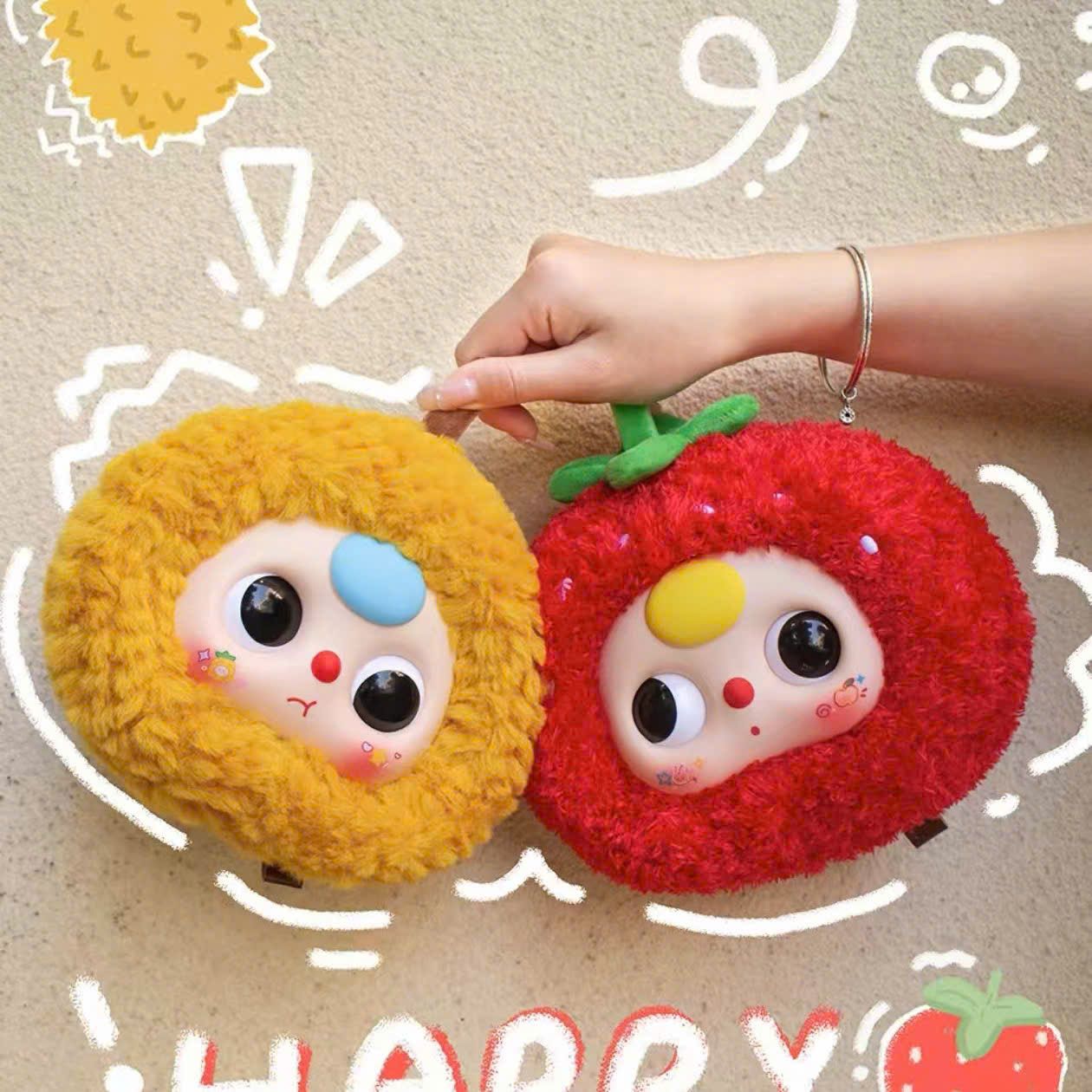 BLINDBOX BABY THREE ( bé 3 ) Baby Three Trái Cây ver Zipper ( hàng có sẵn )