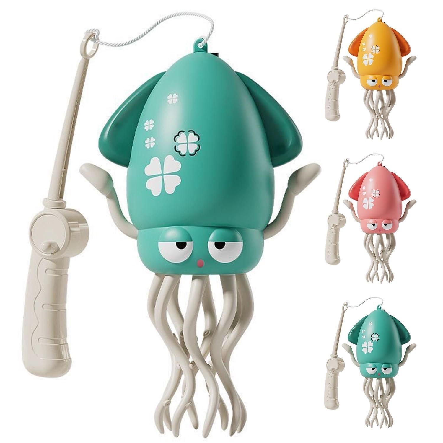 Đồ chơi vận động : Đồ Chơi Mực Nhảy Múa Cảm Ứng Âm Nhạc – Electric Dancing Squid, No. 158-21C