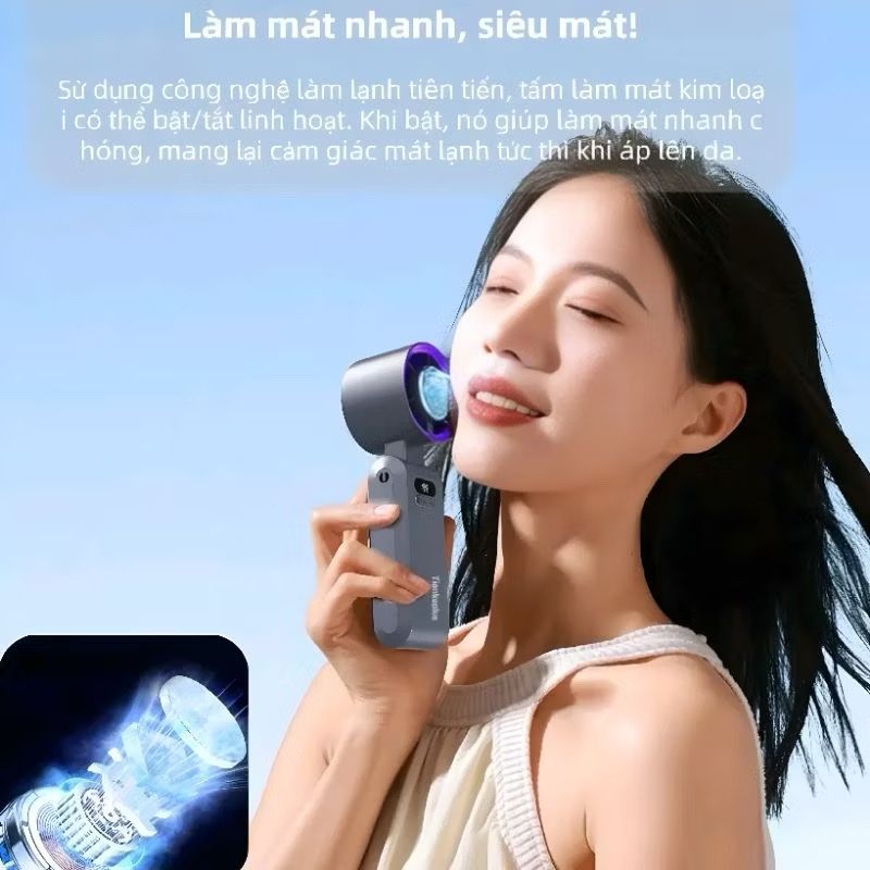 Quạt Mini Cầm Tay A228 - Thiết Kế Nhỏ Gọn, Làm Mát Siêu Nhanh