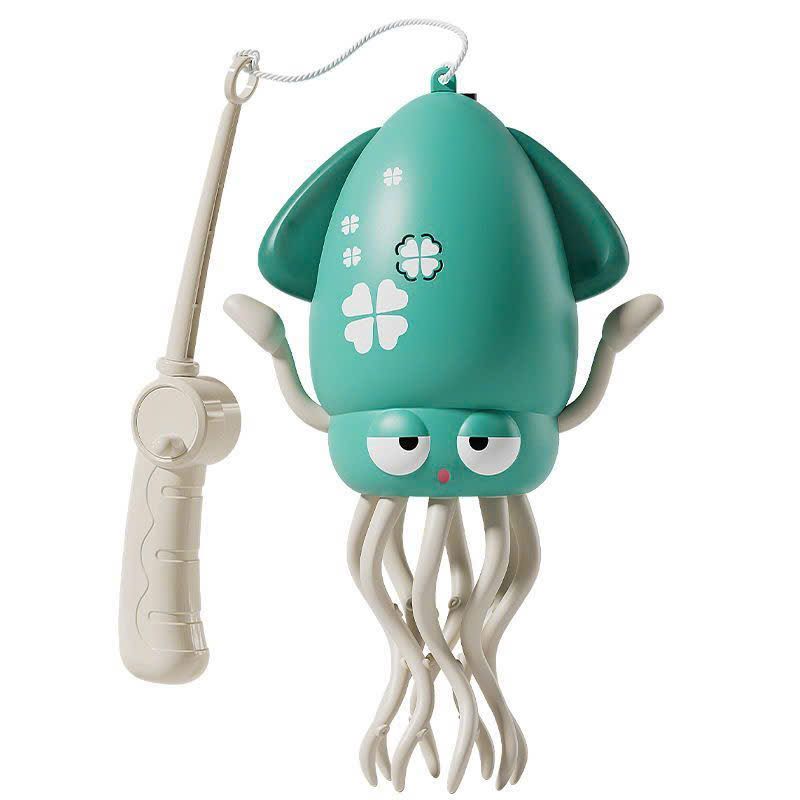 Đồ chơi vận động : Đồ Chơi Mực Nhảy Múa Cảm Ứng Âm Nhạc – Electric Dancing Squid, No. 158-21C