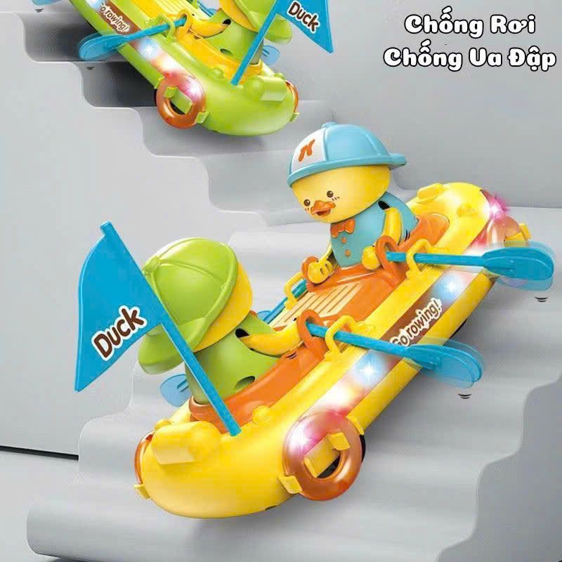 Đồ chơi vận động: Vịt chèo thuyền nghộ nghĩnh, 3ages+, No. 676B