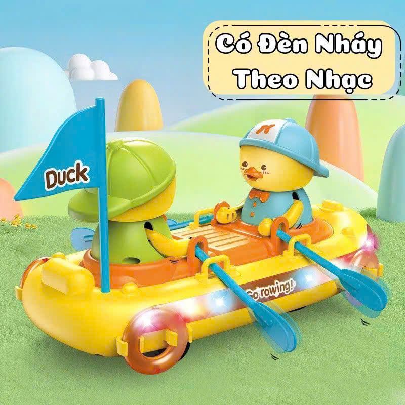 Đồ chơi vận động: Vịt chèo thuyền nghộ nghĩnh, 3ages+, No. 676B