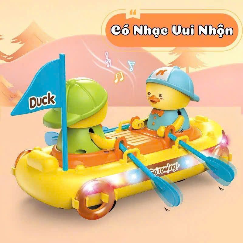 Đồ chơi vận động: Vịt chèo thuyền nghộ nghĩnh, 3ages+, No. 676B