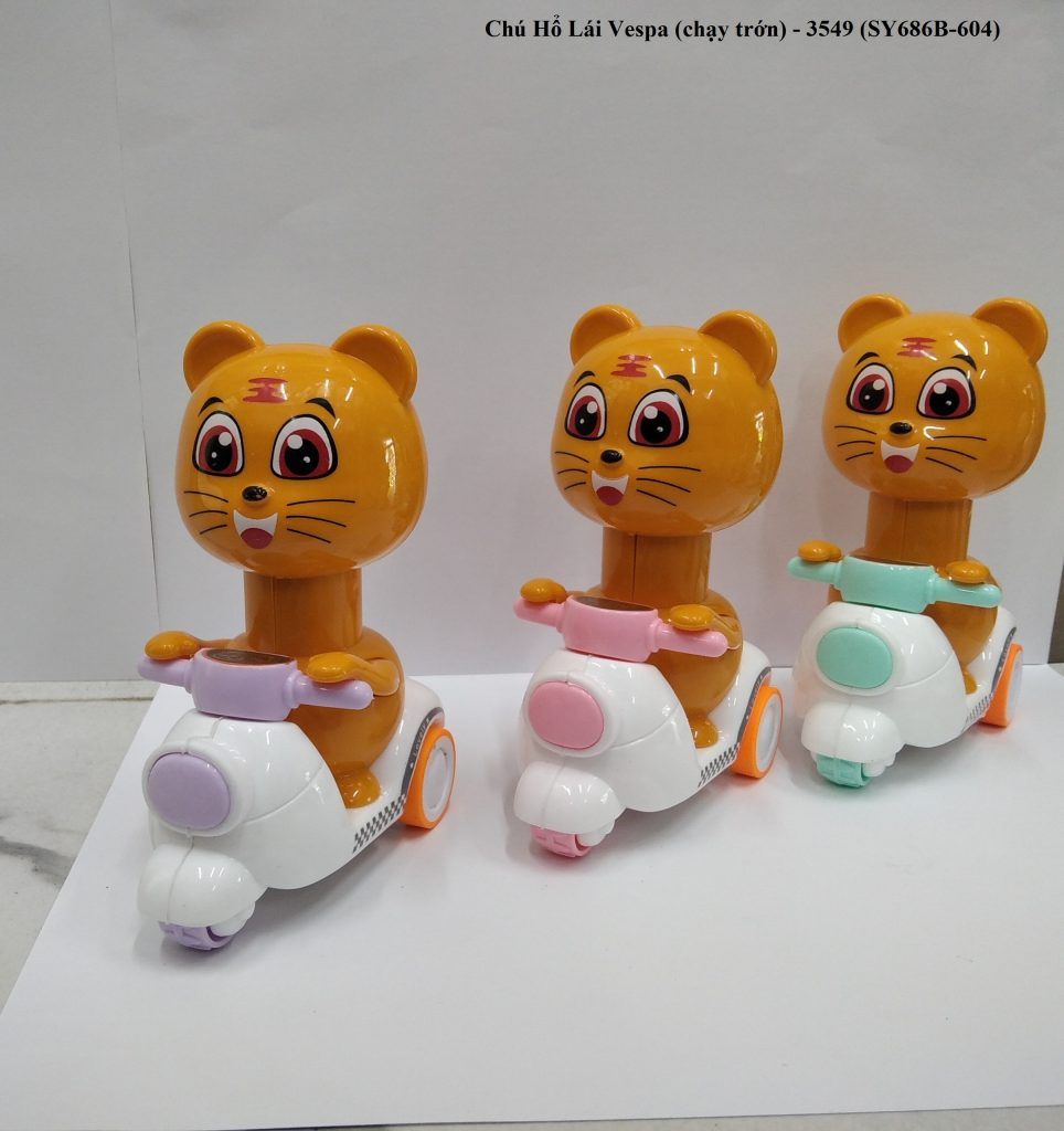 Chú Hổ Lái Vespa (chạy trớn) - 3549 (SY686B-604)
