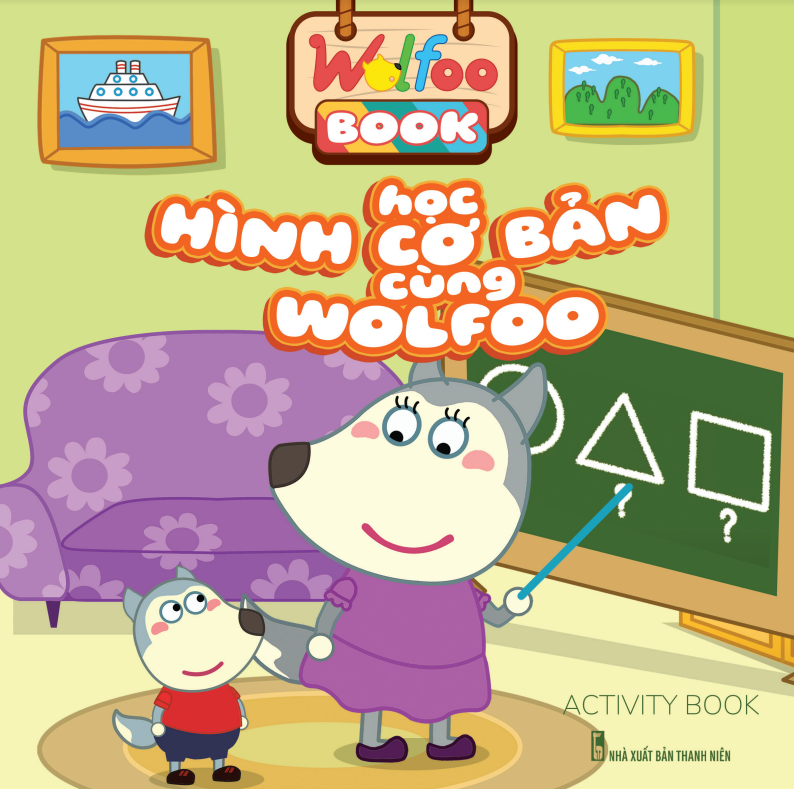 Wolfoo book - Học hình cơ bản cùng Wolfoo