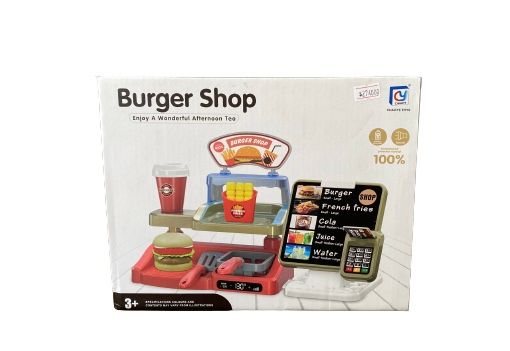Bộ bán hàng hamberger (36 chi tiết, có pin) 818-291M