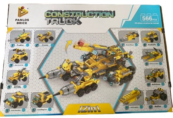 Bộ lắp ráp 12 trong 1: xe tăng chiến đấu