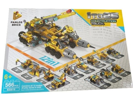 Bộ lắp ráp 12 trong 1: xe tăng chiến đấu