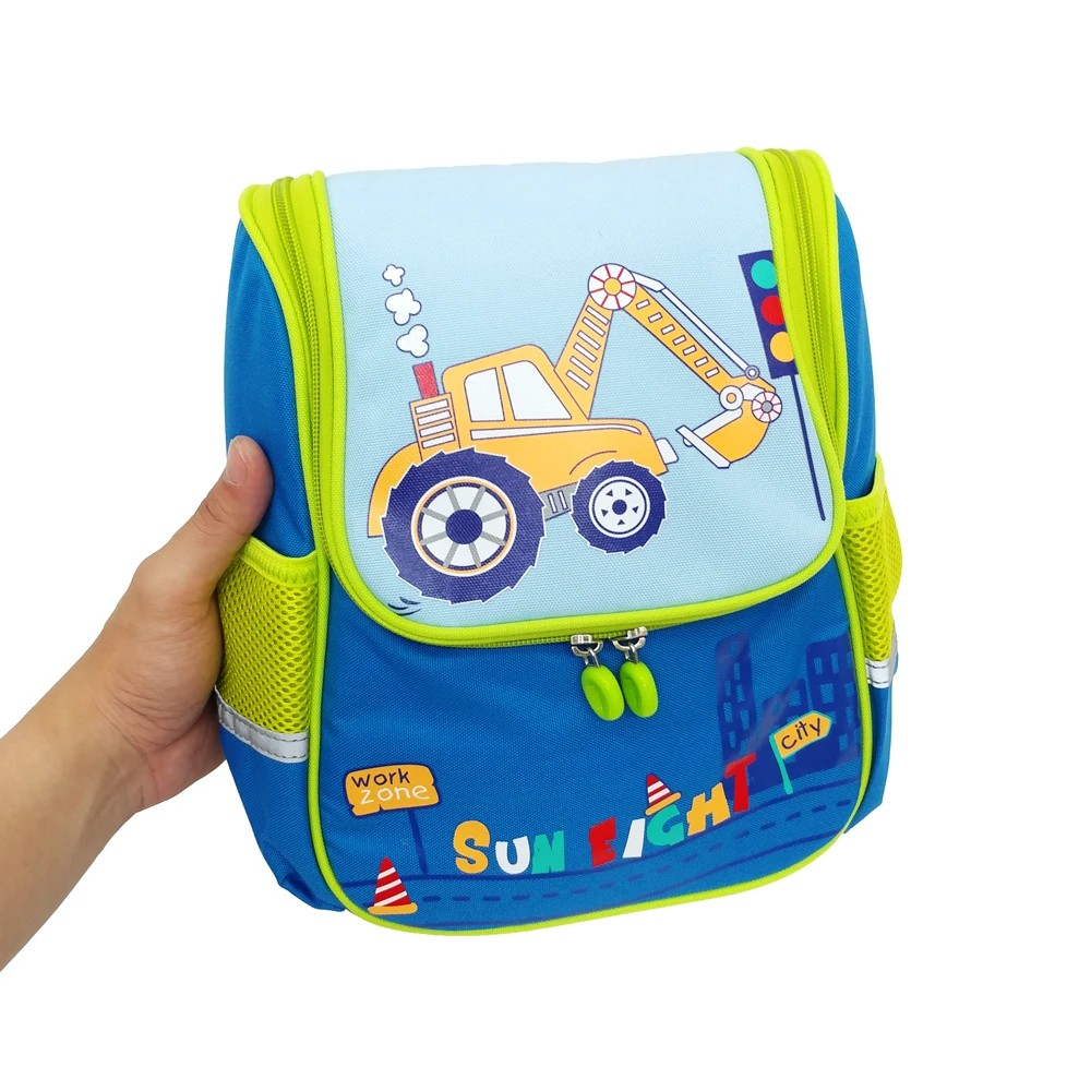 Elv_2023 Ba lô học sinh nhỏ 22076 Xe cẩu SUN EIGHT