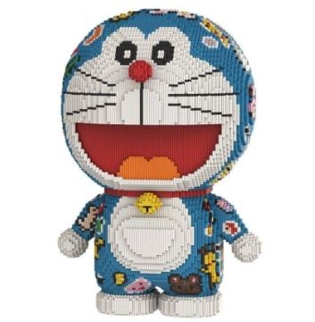 Bộ lắp ráp lego mô hình Doremon với nhiều chi tiết hoạt hình (55cm)