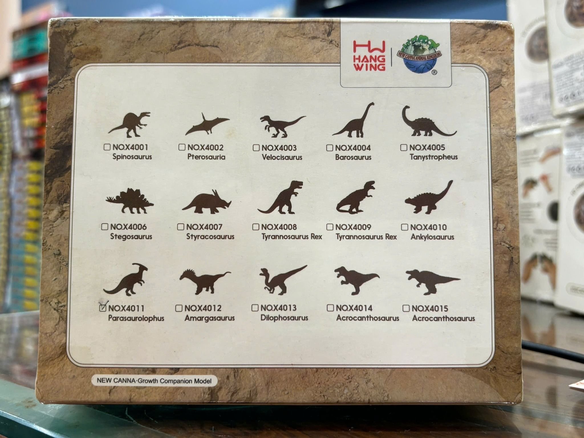 Puzzle khủng long Parasaurolophus
