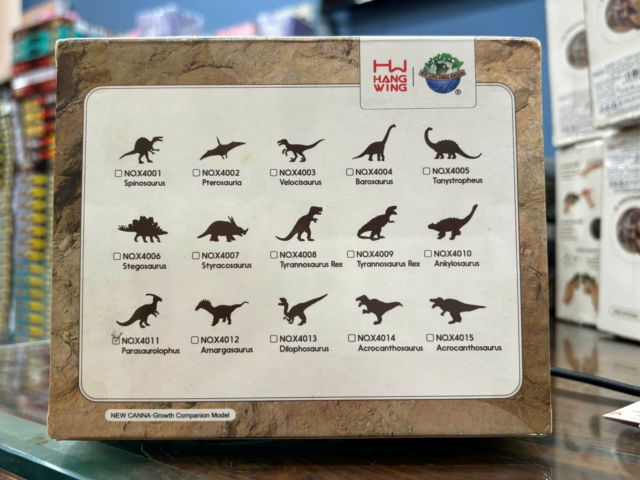 Puzzle khủng long Parasaurolophus