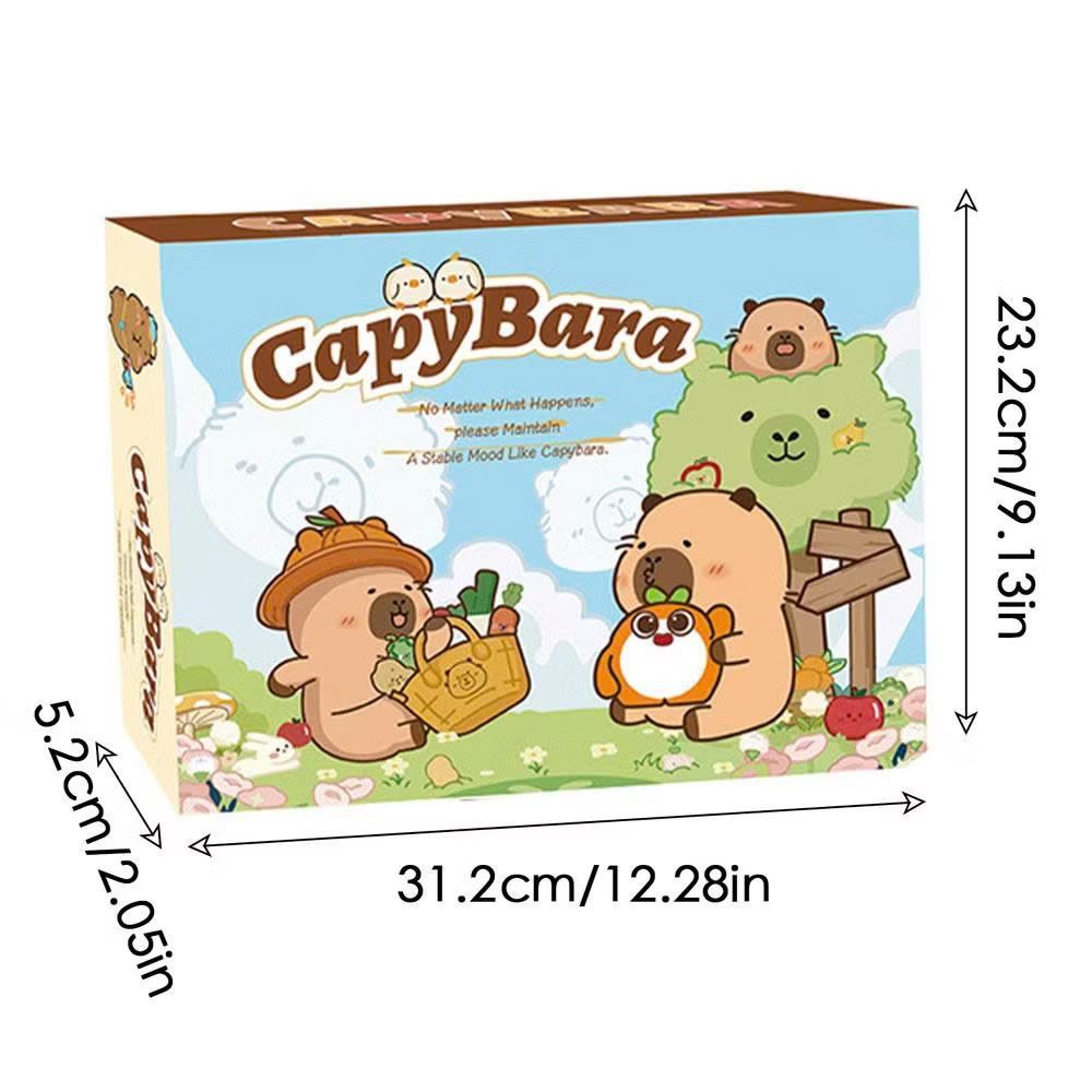 BLINDBOX : Bộ Quà Tặng Capybara 31 Món – Hộp Quà Siêu Đáng Yêu Cho Bé, No. ST-46