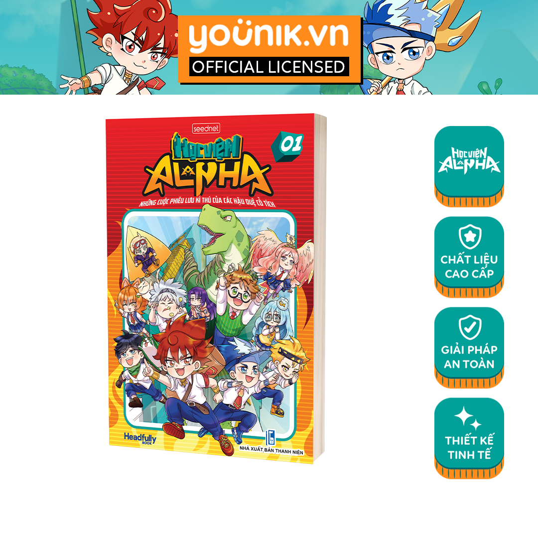 Truyện Học viện Alpha - Tập 1