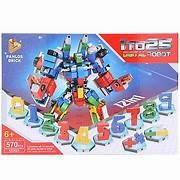 Bộ lắp ráp 12 trong 1: robot biệt đội 12 số No. 633021