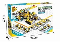 Bộ lắp ráp 12 trong 1: xe tăng chiến đấu