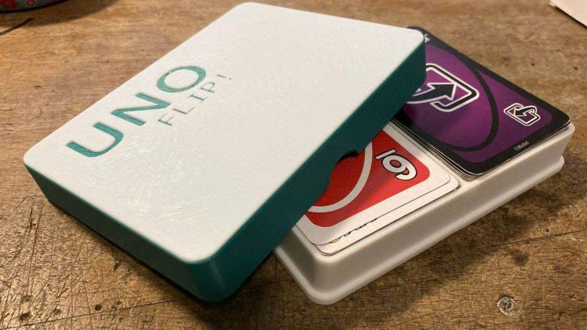 Đồ chơi trí tuệ: Bài UNO FLIP! THE DECK CHANGE THE GAME (Double Sided Cards), 7ages+ (2-10pers), Model GDR44