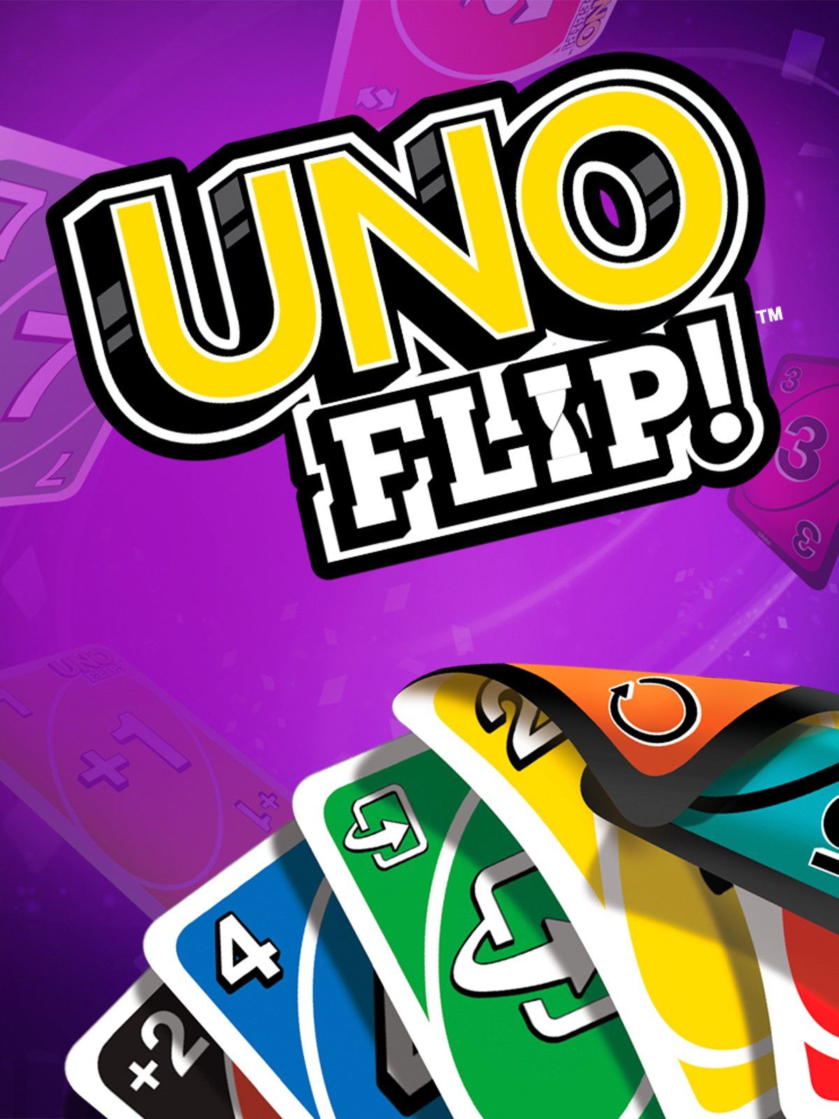 Đồ chơi trí tuệ: Bài UNO FLIP! THE DECK CHANGE THE GAME (Double Sided Cards), 7ages+ (2-10pers), Model GDR44