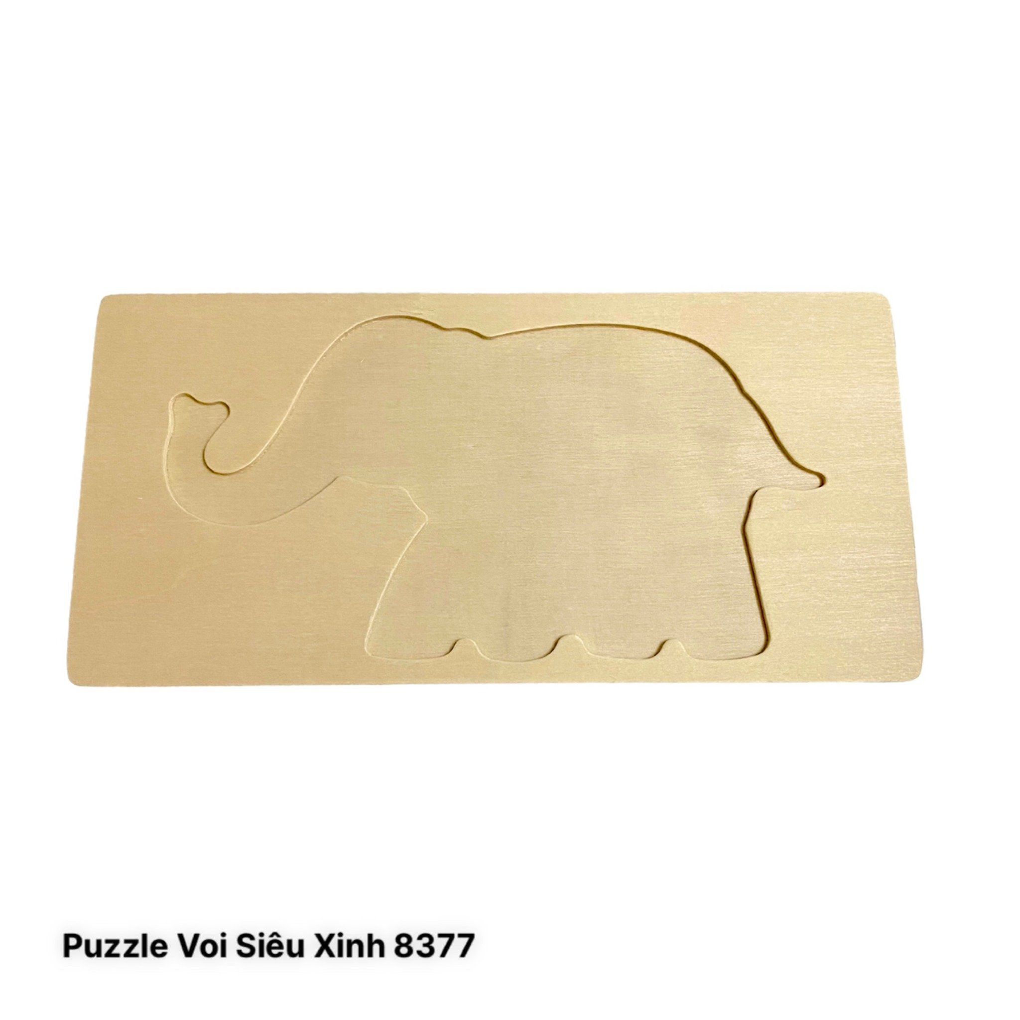 Đồ chơi gỗ : Puzzle Voi Siêu Xinh, 3age+, No. 8377