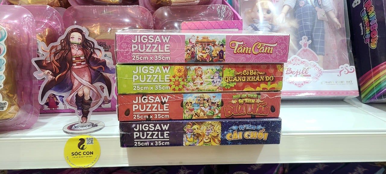 Jigsaw Puzzle 104 (Sự Tích Cái Chổi)