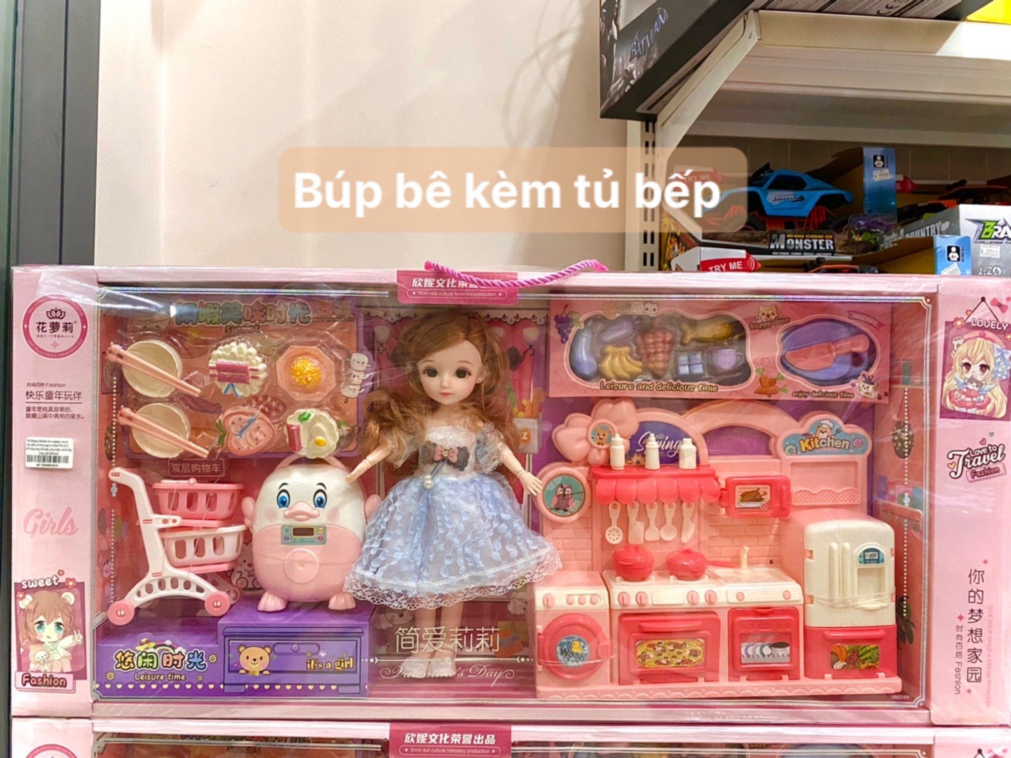 Hộp tủ bếp kèm búp bê No. XN5059
