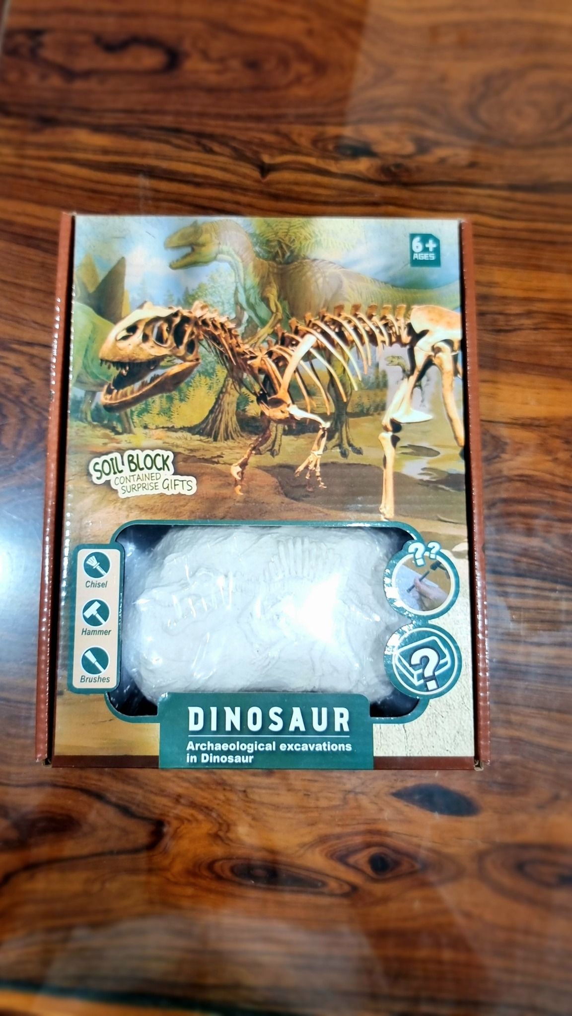 Khảo cổ khai quật khủng không hóa thạch (Soil block contained surprise gifts), 6age+, No. 777-2