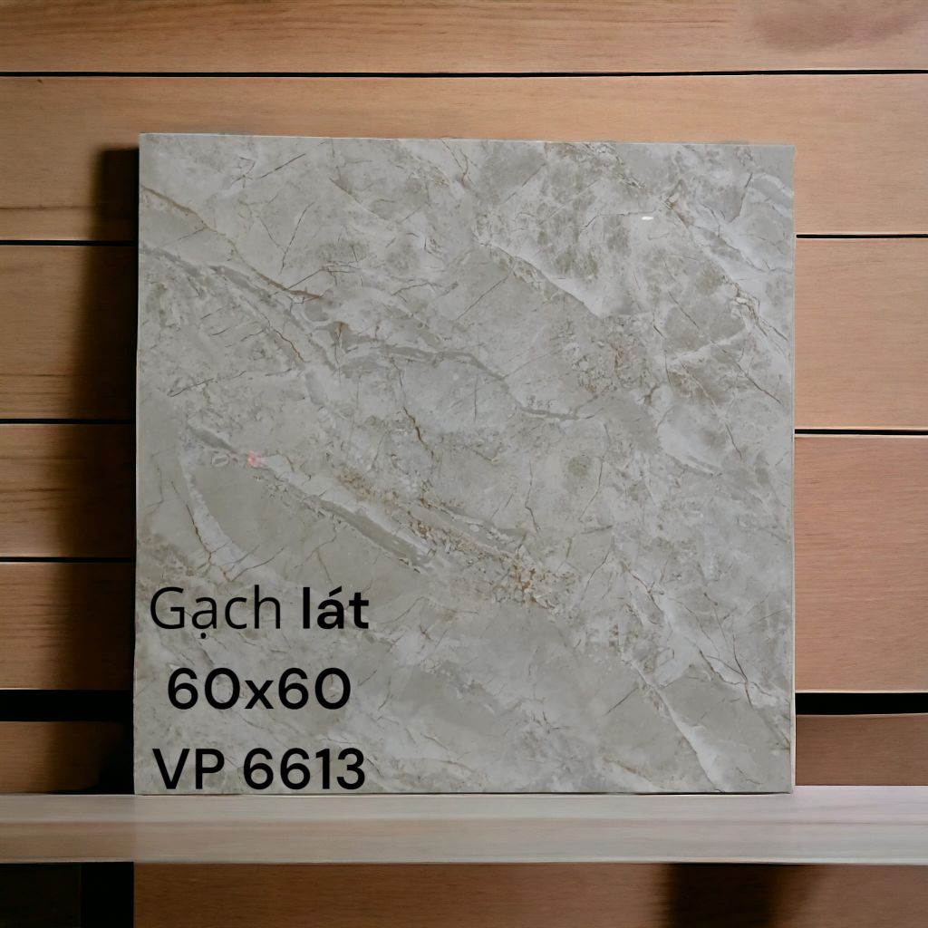 GẠCH LÁT 60X60;VP 6613 BÓNG KÍNH